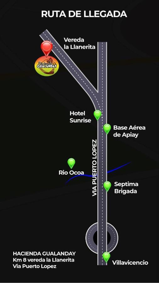 Hotel Hacienda Gualanday Apiay Екстер'єр фото